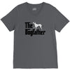 the dogfather dalmatian V-Neck Tee