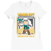 mine shaft Ladies Fitted T-Shirt