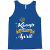 kings are born in april Tank Top