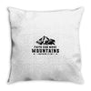 Faith Can Move Mountains Throw Pillow