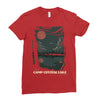 camp crystal lake Ladies Fitted T-Shirt