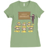 ninja school Ladies Fitted T-Shirt