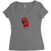 IM DEAD HELP Women's Triblend Scoop T-shirt
