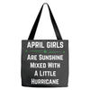 April Girls Tote Bags