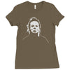 michael myers Ladies Fitted T-Shirt
