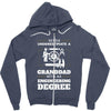 Never Underestimate A Granddad With An Engineer Degree Zipper Hoodie