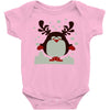 christmas t shirt santa reindeer penguin novelty xmas Baby Onesie