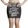 drink wine &amp; watch christmas movies Mini Skirts