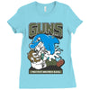 anti dauphin violeurs Ladies Fitted T-Shirt