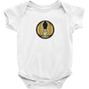 gold animal best Baby Bodysuit