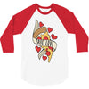 true love pizza slice 3/4 Sleeve Shirt