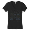 peaceful Women's V-Neck T-Shirt