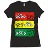 mario western Ladies Fitted T-Shirt