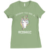 Born To Be A Unicorn! Ladies Fitted T-Shirt