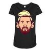 messi Maternity Scoop Neck T-shirt