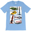 thunderbirds vehicles, ideal gift, birthday present T-Shirt