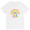 love wins V-Neck Tee