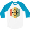 vintage sagittarius 3/4 Sleeve Shirt