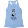 Dad And Son Fishing Partners For Life Racerback Tank