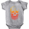 skull gradient Baby Onesie