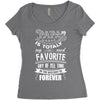 My Papa is Totally My Most Favorite Guy Of All Time Women's Triblend Scoop T-shirt