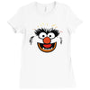 animal face Ladies Fitted T-Shirt