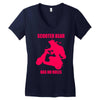 bear has no rules Women's V-Neck T-Shirt