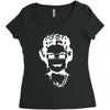 queen bee elizabeth 3d glasses Women's Triblend Scoop T-shirt