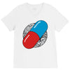 akira pill 2 V-Neck Tee