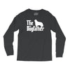 the dogfather cavalier king charles spaniel white Long Sleeve Shirts