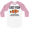 lost fish 3/4 Sleeve Shirt