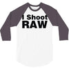i shoot raw 3/4 Sleeve Shirt
