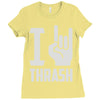 i love thrash Ladies Fitted T-Shirt