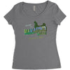 greetings from kakariko village Women's Triblend Scoop T-shirt
