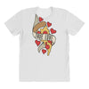 true love pizza slice All Over Women's T-shirt