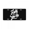 love what you do License Plate