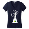gear shifters stick clutch Women's V-Neck T-Shirt