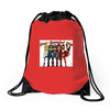 star spangled hammered Drawstring Bags