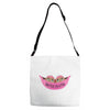 Two Peas In a Pod Twin Chocolate Baby Girls Adjustable Strap Totes