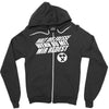 fresse ,spr&uuml;che,party,dumm mach,film Zipper Hoodie