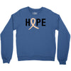 Hope Uterine Cancer Awareness Crewneck Sweatshirt