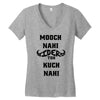 mooch nahi toh kuch nai Women's V-Neck T-Shirt