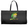 call me zelda one more time Weekender Totes