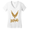 Logang Maverick Women's V-Neck T-Shirt
