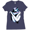 galaxy girl Ladies Fitted T-Shirt