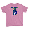 she wants the d seattle Youth Tee