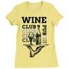 Wine Club Ladies Fitted T-Shirt