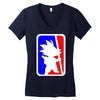 son goku  fun Women's V-Neck T-Shirt
