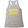proactive procrastinator Racerback Tank
