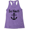 so nauti Racerback Tank